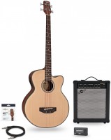 Acoustic Guitar Gear4music Electro Acoustic Bass Guitar 35W Amp Pack 