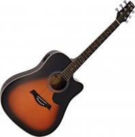 Acoustic Guitar Gear4music Dreadnought Cutaway Electro Acoustic Guitar 