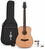 Acoustic Guitar Gear4music 3/4 Size Acoustic Travel Guitar Pack 