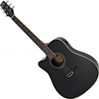 Acoustic Guitar Gear4music Dreadnought Left-Handed Cutaway Acoustic Guitar 