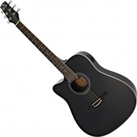 Photos - Acoustic Guitar Gear4music Dreadnought Left-Handed Cutaway Acoustic Guitar 