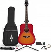 Acoustic Guitar Gear4music Dreadnought Acoustic Complete Pack 