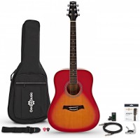 Acoustic Guitar Gear4music Dreadnought Acoustic Guitar Pack 