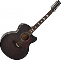 Acoustic Guitar Gear4music Jumbo 12-String Electro-Acoustic Guitar 