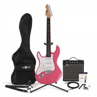 Guitar Gear4music LA Left Handed Electric Guitar Complete Pack 