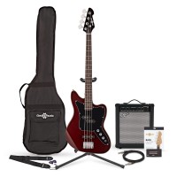 Guitar Gear4music Seattle Bass Guitar 35W Amp Pack 