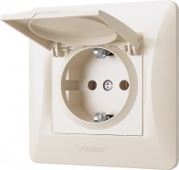 Photos - Socket Videx VF-BNSK1GC-CR beige