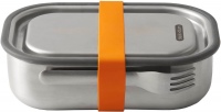 Food Container Black & Blum Stainless Steel Lunch Box L 