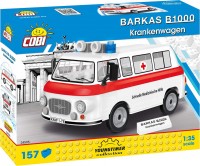 Photos - Construction Toy COBI Barkas B1000 Krankenwagen Schnelle Medizinische Hilfe 24595 