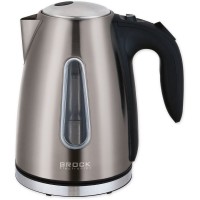 Photos - Electric Kettle Brock WK 02 GY 1800 W 1.7 L  gray