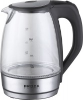 Photos - Electric Kettle Brock WK 2105 BK 2200 W 1.7 L  stainless steel
