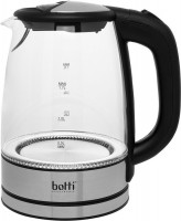 Photos - Electric Kettle Botti Toby 2200 W 1.7 L  black