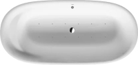 Bathtub Duravit Cape Cod 185.5x88.5 cm oval, with air massage