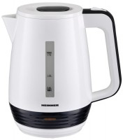 Photos - Electric Kettle Heinner HEK-17WH 2200 W 1.7 L  white