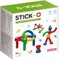 Construction Toy Magformers Stick-O Basic 20 Set 