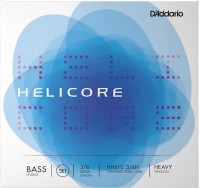 Photos - Strings DAddario Helicore Hybrid Double Bass 3/4 Heavy 