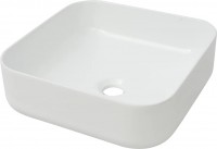 Bathroom Sink VidaXL Basin Square Ceramic 142338 380 mm