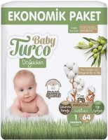 Photos - Nappies Baby Turco Diapers Newborn / 64 pcs 