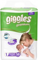 Photos - Nappies Giggles Premium 1 / 56 pcs 