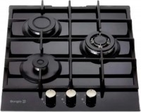 Photos - Hob Borgio 4111-15 FFD Glass black