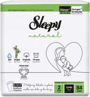 Photos - Nappies Sleepy Natural Diapers 2 / 84 pcs 