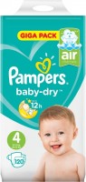 Nappies Pampers Active Baby Dry 4 / 120 pcs 