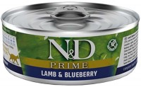 Photos - Cat Food Farmina Prime Canned Adult Lamb/Blueberry 70 g 