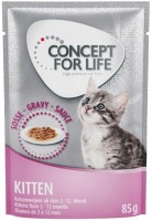 Cat Food Concept for Life Kitten Gravy Pouch 12 pcs 