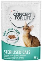 Photos - Cat Food Concept for Life Sterilised Jelly Pouch 12 pcs 