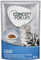 Cat Food Concept for Life Light Gravy Pouch  12 pcs