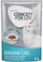 Cat Food Concept for Life Sensitive Cats Gravy Pouch 12 pcs 