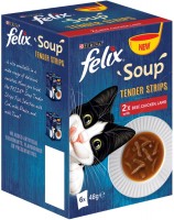 Cat Food Felix Soup Tender Strips 6 pcs 