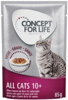 Cat Food Concept for Life All Cats 10+ Gravy Pouch 12 pcs 
