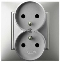 Photos - Socket Ospel Aria GP-2UZ/18 silver