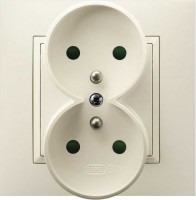 Photos - Socket Ospel Aria GP-2UZ/27 ivory