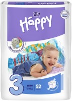 Photos - Nappies Bella Baby Happy Midi 3 / 52 pcs 