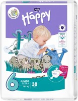 Photos - Nappies Bella Baby Happy Junior Extra 6 / 38 pcs 