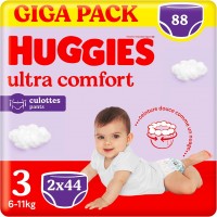 Nappies Huggies Ultra Comfort Pants 3 / 88 pcs 
