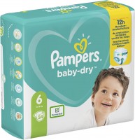 Photos - Nappies Pampers Active Baby-Dry 6 / 34 pcs 