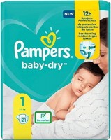 Nappies Pampers New Baby-Dry 1 / 21 pcs 