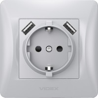 Photos - Socket Videx VF-BNSK1GU2-SS silver