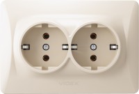 Photos - Socket Videx VF-BNSK2G-CR beige