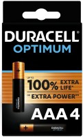 Battery Duracell Optimum  4xAAA