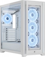 Computer Case Corsair iCUE 5000X RGB QL White white