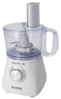 Photos - Food Processor RAVEN ERW 005 white