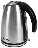 Photos - Electric Kettle RAVEN EC 018 2150 W 1.7 L  stainless steel