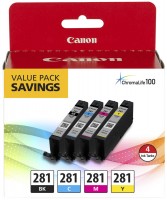 Photos - Ink & Toner Cartridge Canon CLI-281XLVP 2037C005 