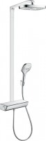 Photos - Shower System Hansgrohe Raindance Select E Showerpipe 300 EcoSmart 27282000 