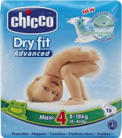 Nappies Chicco Dry Fit 4 / 19 pcs 