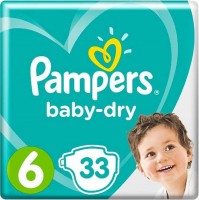 Nappies Pampers Active Baby-Dry 6 / 33 pcs 